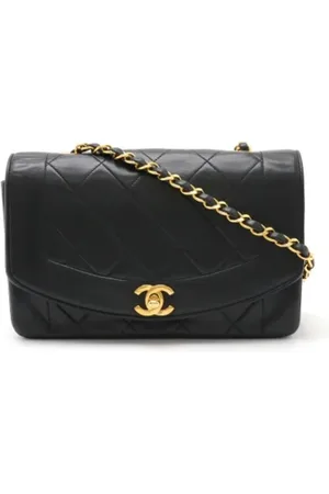 CHANEL Pre-owned, Dame, Sort, ONE SIZE, Uld, Pre-owned Laeder chanel-tasker