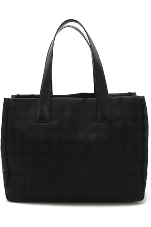 CHANEL Pre-owned, Dame, Sort, ONE SIZE, Uld, Pre-owned Laeder chanel-tasker