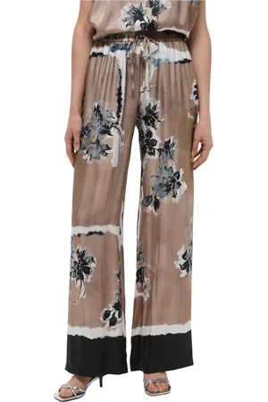 ERMANNO SCERVINO Bukser, Dame, , S, Silke Trykte Bukser