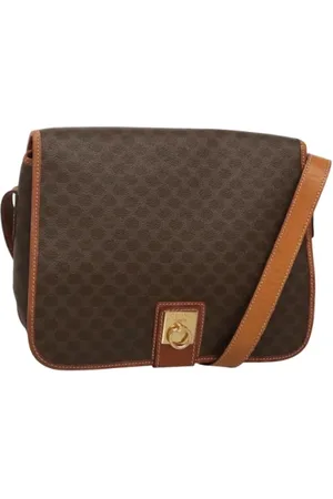 Céline Pre-owned, Dame, Brun, ONE SIZE, Uld, Pre-owned Canvas celine-tasker