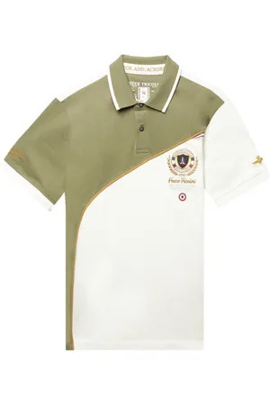 Aeronautica Militare Top, Herre, Flerfarvet, M, Uld, Stilfuld Polo Skjorte