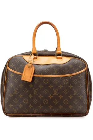 LOUIS VUITTON Pre-owned, Dame, Brun, ONE SIZE, Tyl, Pre-owned canvas håndtasker