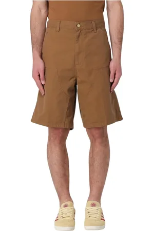 Carhartt Shorts, Herre, Brun, W34, Uld, Brun Tømrer Shorts Stilfuldt Afslappet Tøj