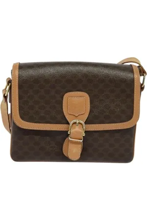 Céline Pre-owned, Dame, Brun, ONE SIZE, Uld, Pre-owned Laeder celine-tasker