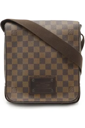 LOUIS VUITTON Pre-owned, Dame, Brun, ONE SIZE, Uld, Pre-owned Canvas skuldertasker