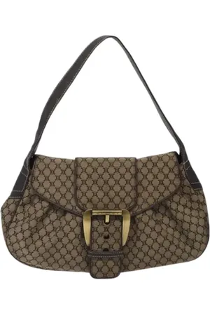 Céline Pre-owned, Dame, Brun, ONE SIZE, Uld, Pre-owned Canvas celine-tasker