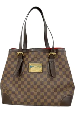 LOUIS VUITTON Pre-owned, Dame, Brun, ONE SIZE, Tyl, Pre-owned canvas tasker