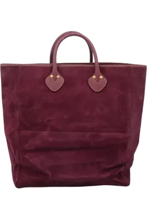 Gucci Pre-owned, Dame, Lilla, ONE SIZE, Uld, Pre-owned Ruskind gucci-tasker