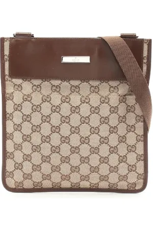 Gucci Pre-owned, Dame, , ONE SIZE, Uld, Pre-owned Canvas gucci-tasker