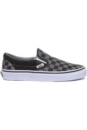 Vans Sko, Herre, Sort, 38 1/2 EU, Klassiske Slip-On Unisex Sko Sort Grå