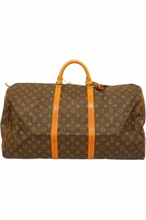 LOUIS VUITTON Pre-owned, Dame, Brun, ONE SIZE, Tyl, Pre-owned canvas tasker