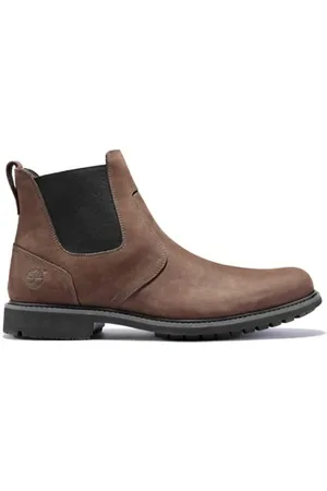 Timberland Sko, Herre, Brun, 45 EU, Læder, Stormbuck Chelsea Støvle