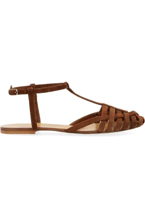 ANNA F. Sko, Dame, Brun, 36 EU, Uld, 819 Linea Valour Brændt Stil