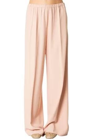LIVIANA CONTI Bukser, Dame, Lyserød, S, Polyester, Bredbenede bukser - Phard farve