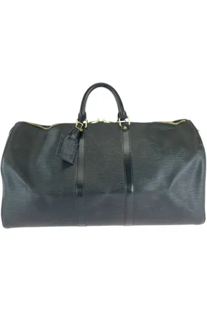 LOUIS VUITTON Pre-owned, Dame, Sort, ONE SIZE, Tyl, Pre-owned Laeder louis-vuitton-tasker