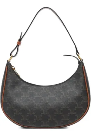 Céline Pre-owned, Dame, Brun, ONE SIZE, Tyl, Pre-owned Stof celine-tasker