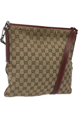 Gucci Pre-owned, Dame, , ONE SIZE, Uld, Pre-owned Canvas gucci-tasker