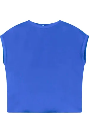 Imperial Top, Dame, Blå, L, Uld, Ærmeløs Top