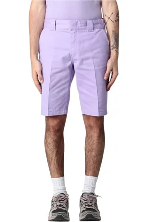 Dickies Shorts, Herre, Lilla, W34, Uld, Stilfulde Lilla Arbejds Shorts Regular Fit