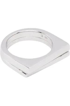 TOM WOOD Tilbehør, Dame, Grå, 54 MM, Sølv Juvel Ring