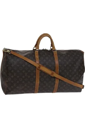 LOUIS VUITTON Pre-owned, Dame, Brun, ONE SIZE, Uld, Pre-owned canvas tasker