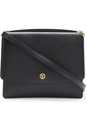 LOUIS VUITTON Pre-owned, Dame, Sort, ONE SIZE, Uld, Pre-owned Laeder skuldertasker
