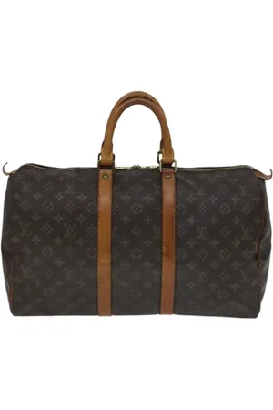 LOUIS VUITTON Pre-owned, Dame, Brun, ONE SIZE, Tyl, Pre-owned canvas tasker