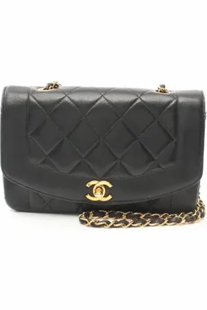 CHANEL Pre-owned, Dame, Sort, ONE SIZE, Uld, Pre-owned Laeder chanel-tasker