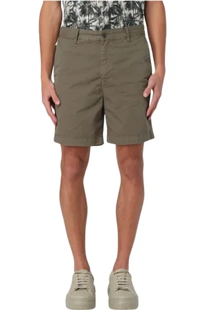 Belstaff Shorts, Herre, Grøn, W31, Uld, Stilfuld Sort Herrejakke
