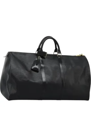 LOUIS VUITTON Pre-owned, Dame, Sort, ONE SIZE, Tyl, Pre-owned Laeder louis-vuitton-tasker
