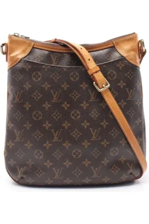 LOUIS VUITTON Pre-owned, Dame, Brun, ONE SIZE, Uld, Pre-owned canvas tasker