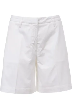 Jacob Cohen Shorts, Dame, Hvid, S, Bomuld, Slim-Fit Bomuldsshorts