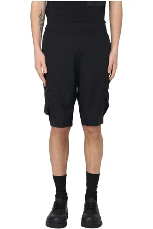 Parajumpers Shorts, Herre, Sort, S, Sort Pufferjakke med Logodetaljer