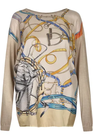 AVANT TOI Strik, Dame, Flerfarvet, M, Brun Sweater Kollektion