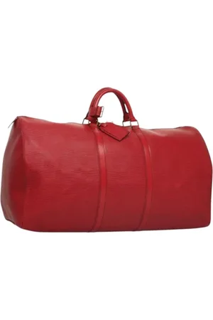 LOUIS VUITTON Pre-owned, Dame, Rød, ONE SIZE, Tyl, Pre-owned Laeder louis-vuitton-tasker