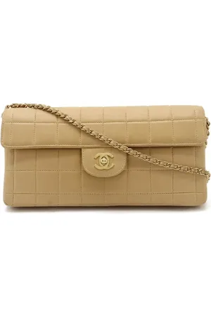 CHANEL Pre-owned, Dame, , ONE SIZE, Uld, Pre-owned Laeder crossbody-tasker