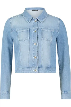 Betty Barclay Jakke, Dame, Blå, XL, Denim, Langærmet denimjakke