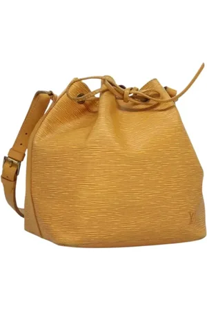 LOUIS VUITTON Pre-owned, Dame, Gul, ONE SIZE, Uld, Pre-owned Laeder louis-vuitton-tasker