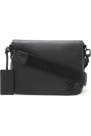 LOUIS VUITTON Pre-owned, Dame, Sort, ONE SIZE, Uld, Pre-owned Laeder louis-vuitton-tasker