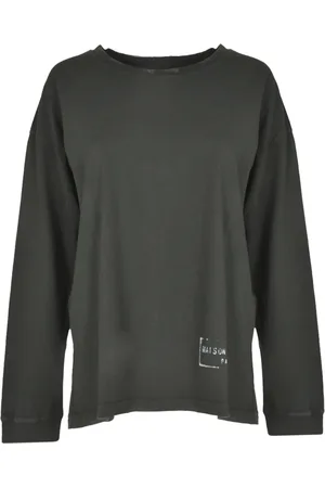 Maison Margiela Top, Dame, Sort, S, Uld, Stilfulde T-shirts og Polos Kollektion