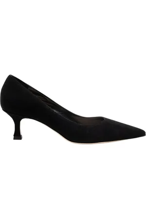 Parallèle Sko, Dame, Sort, 38 EU, Læder, Rosa