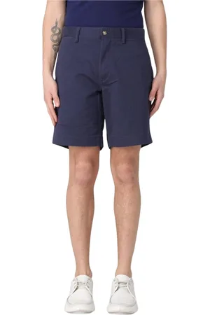 Ralph Lauren Shorts, Herre, Blå, W34, Bomuld, Klassiske Bomuldsshorts