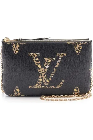 LOUIS VUITTON Pre-owned, Dame, Sort, ONE SIZE, Uld, Pre-owned canvas tasker