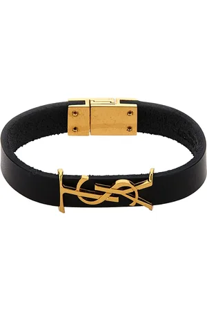 Saint Laurent Tilbehør, Dame, Sort, L, Armbånd
