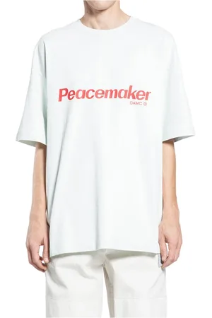 OAMC Top, Herre, Hvid, 2XL, Bomuld, Fred Blomst T-shirt