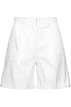 K-Way Shorts, Dame, Hvid, XL, Bomuld, Twill Tech Chino Shorts uden Plisser