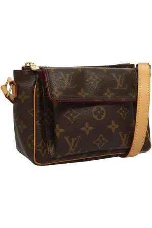 LOUIS VUITTON Pre-owned, Dame, Brun, ONE SIZE, Uld, Pre-owned canvas tasker