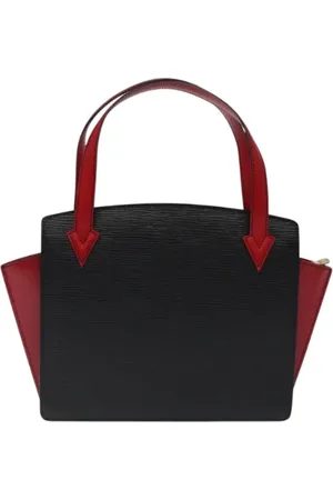 LOUIS VUITTON Pre-owned, Dame, Sort, ONE SIZE, Tyl, Pre-owned Laeder hndtasker