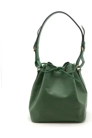 LOUIS VUITTON Pre-owned, Dame, Grøn, ONE SIZE, Uld, Pre-owned Laeder louis-vuitton-tasker