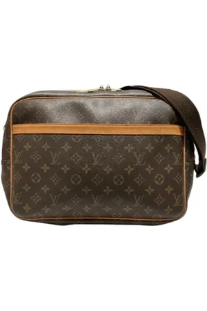 LOUIS VUITTON Pre-owned, Dame, Brun, ONE SIZE, Uld, Pre-owned canvas tasker
